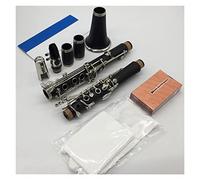 Bakelite A Clarinets Silver Plated Keys 17 Keys With Case Mouthpiec Beginner Clarinet
