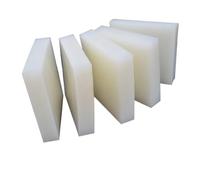 Bakelite Phenolic Sheets, White Silicone Rubber Sheet Square Silica Gel Board V+M+Q Plates Width 50/100/150/200-300mm(300x300x5mm)