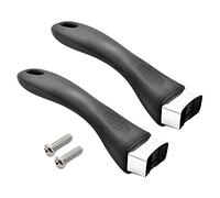 Bakelite Pot Handle Scald-Proof Long Handle Grip Replacement with Screw for Kitchen Saucepan Pan Type A One Size, (2Pack)