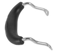 Bakelite Pot Side Handle Replacement for Steam Pot and Saucepan | Black Stainless Steel Fitting, Comfortable Grip and Easy Replacement, for Hot Cookware Handling