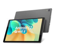 BAKEN 10.1 Inch Android 12 Tablets,32GB ROM 256GB SD Card Expand,6000mah Battery,Quad-Core Processor 2GB RAM Tableta,2.4G WiFi,Dual Camera IPS HD Touch Screen Android Tablet(Gray)