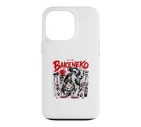 Bakeneko Demon Cat Japanese Yokai Horror Scene Case for iPhone 13 Pro