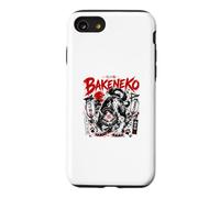 Bakeneko Demon Cat Japanese Yokai Horror Scene Case for iPhone SE (2020) / 7/8