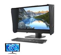 BAKENLON Monitor Hoods Sun Protection, 17-27 Inch Adjustable Monitor Hood Sun Protection, Monitor Sun Protection, All-Side Covering Display Sun Visor, Provides Privacy Protection