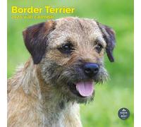 Baker and Bray Border Terrier Calendar 2026, Large Square Wall Calendar, 16 Month, Border Terrier Gift Dog Calendar