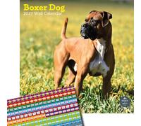 Baker and Bray Boxer Dog Calendar 2027, Large with Stickers