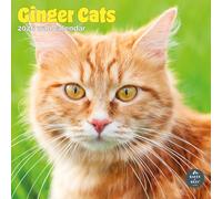Baker and Bray Ginger Cats Calendar 2026, Large Square Wall Calendar, 16 Month, Ginger Cats Gift Cat Calendar
