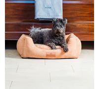 Baker and Bray - The Ultimate - Eco Friendly Orthopaedic Luxury Dog Bed. Handmade in Europe. Peach Fuzz (Small/Medium up to 14 kg).