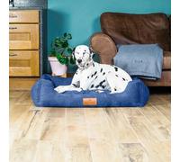 Baker and Bray - The Ultimate - Eco Friendly Orthopaedic Luxury Dog Bed. Handmade in Europe. Regal Blue (Large/Extra-Large up to 35 kg).