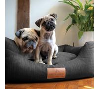 Baker and Bray - The Ultimate - Eco Friendly Orthopaedic Luxury Dog Bed. Handmade in Europe. Slate Grey (Large/X-Large up to 35 kg).