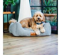 Baker and Bray - The Ultimate - Eco Friendly Orthopaedic Luxury Dog Bed. Handmade in Europe. Stone Grey (Large/Extra-Large up to 35 kg).