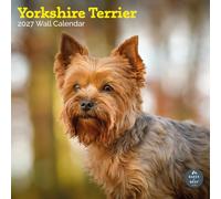 Baker and Bray Yorkshire Terrier Calendar 2027, Large Square Wall Calendar, 16 Month, Yorkshire Terrier Gift Dog Calendar