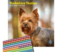 Baker and Bray Yorkshire Terrier Calendar 2027, Large with Stickers