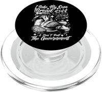 Baker Bake Own Bread Dont Trust Government Sourdough Funny PopSockets PopGrip for MagSafe