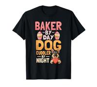 Baker by Day Dog Cuddler by Night German Shepherd T-Shirt