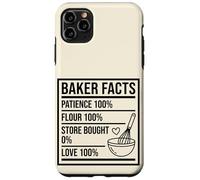 Baker Facts Funny Nutrition Parody Sourdough Bread Baking Case for iPhone 11 Pro Max