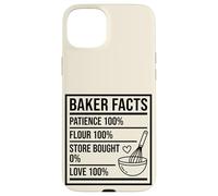 Baker Facts Funny Nutrition Parody Sourdough Bread Baking Case for iPhone 15 Plus