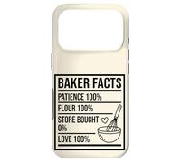 Baker Facts Funny Nutrition Parody Sourdough Bread Baking Case for iPhone 17 Pro