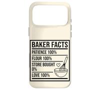Baker Facts Funny Nutrition Parody Sourdough Bread Baking Case for iPhone 17 Pro Max