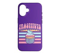 Baker Frostitute Funny Pun Cupcake Muffin Pastry Bakery Case for iPhone 16