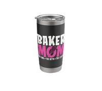 Baker Mom The Idol The Myth Baking Bakery Pastry Chef Baker Stainless Steel Insulated Tumbler