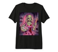 Baker Pastry Chef Bread Cookie Baking Spooky Scary Womens Premium T-Shirt