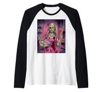 Baker Pastry Chef Bread Cookie Baking Spooky Scary Womens Raglan Baseball Tee