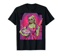 Baker Pastry Chef Bread Cookie Baking Spooky Scary Womens T-Shirt