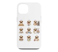 Baker Pug Chef Cookies Cupcakes Baking Pug Case for iPhone 13