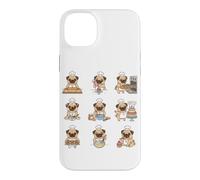 Baker Pug Chef Cookies Cupcakes Baking Pug Case for iPhone 14 Plus