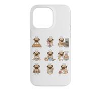 Baker Pug Chef Cookies Cupcakes Baking Pug Case for iPhone 14 Pro Max