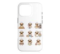 Baker Pug Chef Cookies Cupcakes Baking Pug Case for iPhone 16 Pro