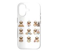Baker Pug Chef Cookies Cupcakes Baking Pug Case for iPhone 17