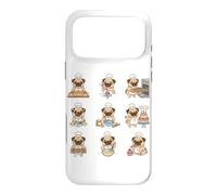 Baker Pug Chef Cookies Cupcakes Baking Pug Case for iPhone 17 Pro Max