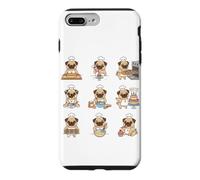 Baker Pug Chef Cookies Cupcakes Baking Pug Case for iPhone 7 Plus/8 Plus