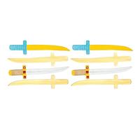 Baker Ross AC853 Wooden Ninja Swords for Children to Design Paint and Decorate-Creative Craft Set for Kids (Pack of 8), 4 Pack