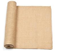 Baker Ross AG216 Natural Hessian Roll - 1 Roll, 160cm x 30cm, Burlap Fabric, Crafting, Collages, Table Runners
