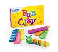 Baker Ross AR484 Mini Modelling Clay - Pack of 5, Ideal for School Workshops, Home Art Activities and Colour Recognition