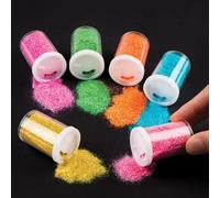 Baker Ross AR870 Bright Coloured Glitter Shakers for Kids Arts and Crafts - Glitter Containers Ideal for Crafting in Classrooms, Schools, and Preschools (Pack of 5)