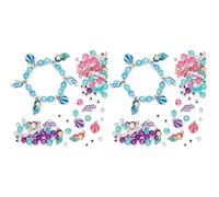 Baker Ross AT681 Mermaid Charm Bracelet Kits, for Kids Arts and Crafts Projects (Pack of 6), Assorted