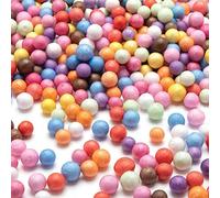 Baker Ross AT767 Mini Rainbow Colours Polystyrene Balls - Pack of 30g, For Kids Arts and Crafts Projects
