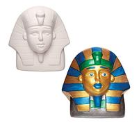Baker Ross AT835 Sphinx Ceramic Coin Banks, For Kids Arts and Crafts Projects (Box of 2), Assorted,White,4.5 x 3.3 inches