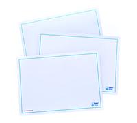 Baker Ross AW248 Portable Dry Erase White Board for Students, Classrooms, & Teachers, 21cm x 30cm, White, Pack of 10, Pieces