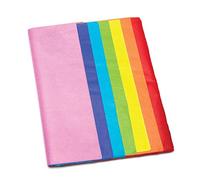 Baker Ross AW368 Rainbow Coloured Tissue Paper Value Pack of 28)