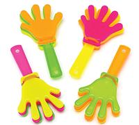 Baker Ross AW495 Mini Hand Clappers (Pack of 8)