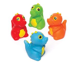 Baker Ross AW518 Dinosaur Duck Water Squirters (Pack of 4)