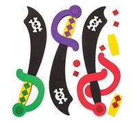 Baker Ross AW617 Pirate Sword Kits (Pack of 4)