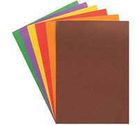 Baker Ross AX392 A4 Autumn Colours Card and Paper - Pack of 100, Value Pack of Creative Art Supplies for Kids, Christmas Crafts and Decorations.