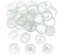Baker Ross AX852 Glass Painting Stones - Pack of 40, Rock Painting for Kids Arts and Crafts Activities