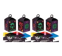 Baker Ross Chinese New Year Stained Glass Lantern Kits - Pack of 8, Kids Craft, Year of The Rabbit